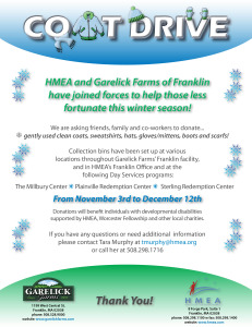 Annual HMEA Coat Drive