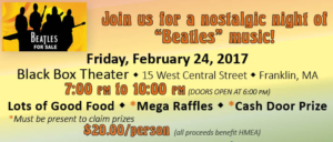 Beatles music night February, 24, 2017